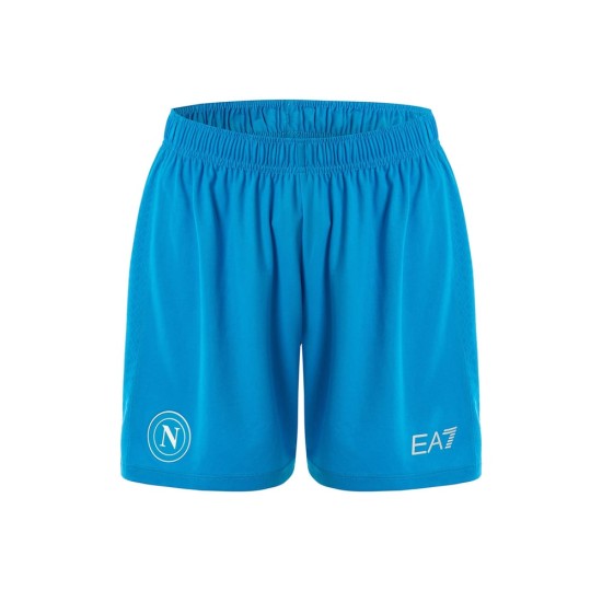 Short de domicile Napoli 2025/26 pour enfant - Bleu Short de domicile Napoli 2025/26 pour enfant - Bleu