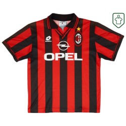 Homme Maillot domicile rétro Milan 1997/98
