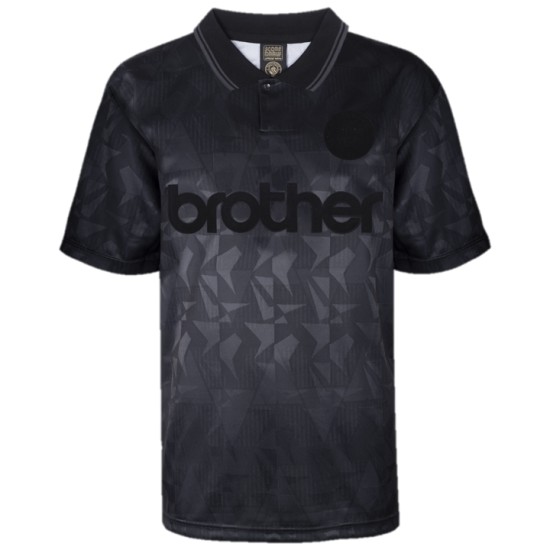 Enfant Manchester City 1990 Blackout Rétro Maillot Enfant Manchester City 1990 Blackout Rétro Maillot