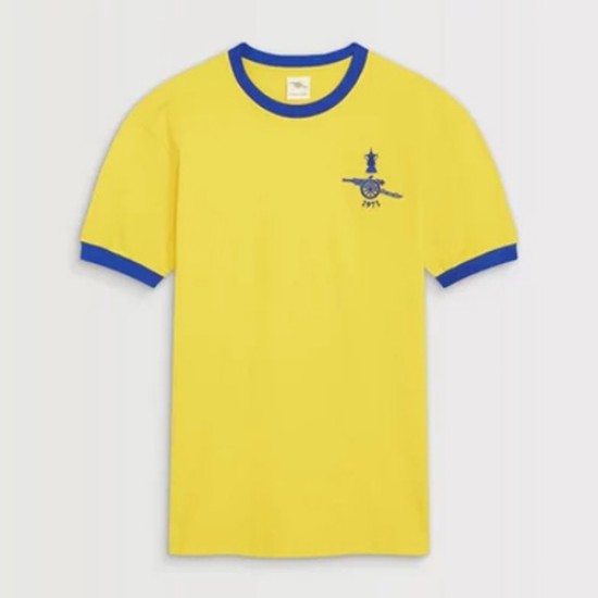 Maillot Rétro FA Cup Extérieur Homme Arsenal 1971 Maillot Rétro FA Cup Extérieur Homme Arsenal 1971