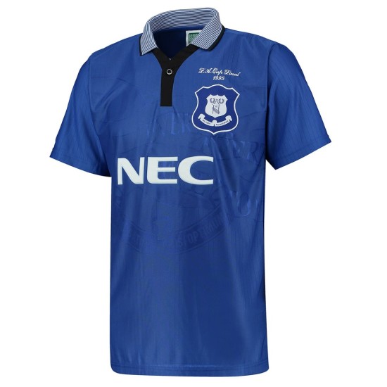 Maillot Rétro Vainqueur FA Cup Homme Everton 1995 Maillot Rétro Vainqueur FA Cup Homme Everton 1995