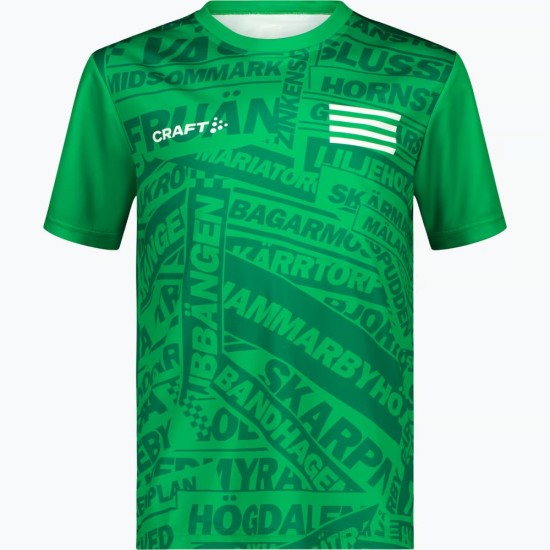 Maillot d'échauffement troisième enfant Hammarby IF 2025 Maillot d'échauffement troisième enfant Hammarby IF 2025