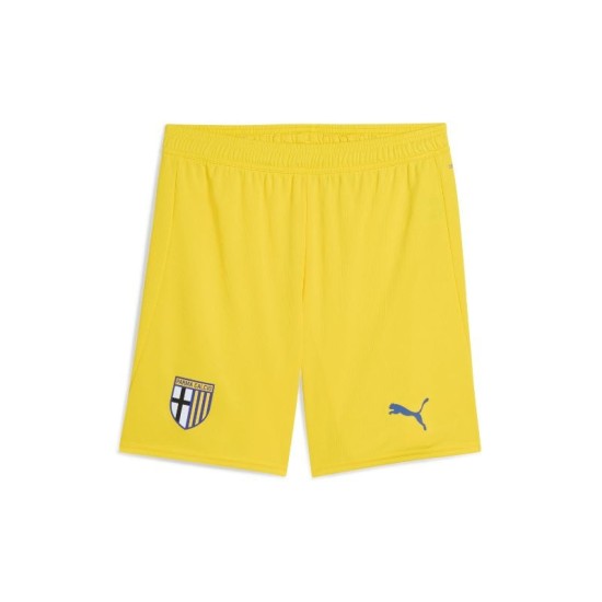 Homme Parma Short Extérieur 2025/26 - Jaune Homme Parma Short Extérieur 2025/26 - Jaune