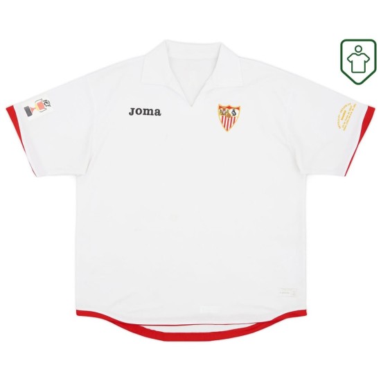 Homme Maillot rétro finale de coupe Sevilla FC 2007