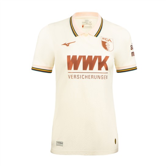 Maillot Spécial 2025/26 FC Augsburg Crème Femme Maillot Spécial 2025/26 FC Augsburg Crème Femme