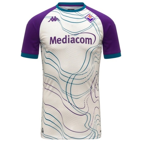 Femme Maillot d’échauffement third Fiorentina 2025/26 - Blanc Femme Maillot d’échauffement third Fiorentina 2025/26 - Blanc