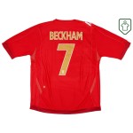 Homme Maillot rétro extérieur Angleterre 2006/08 Beckham #7 Homme Maillot rétro extérieur Angleterre 2006/08 Beckham #7