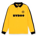 Maillot rétro 70 manches longues du BVB Borussia Dortmund pour femme