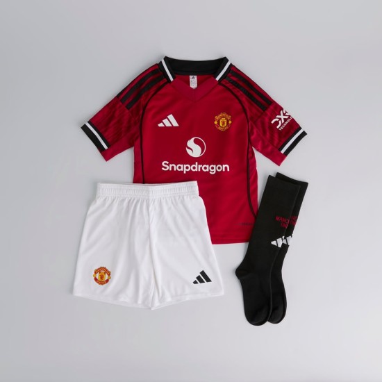 Enfant Manchester United 2025/26 Tenue Domicile Enfant Manchester United 2025/26 Tenue Domicile