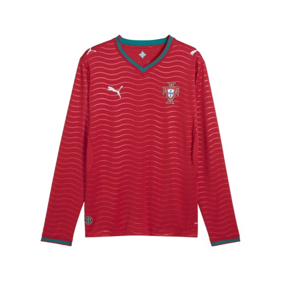 Maillot manches longues homme Portugal 2026 Coupe du Monde domicile Maillot manches longues homme Portugal 2026 Coupe du Monde domicile