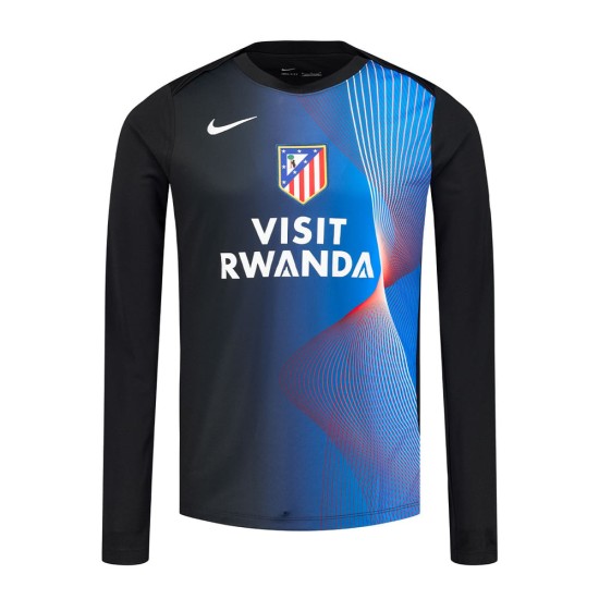 Maillot enfant Atletico Madrid 2025/26 troisième UEFA échauffement manches longues Maillot enfant Atletico Madrid 2025/26 troisième UEFA échauffement manches longues
