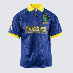 Maillot rétro Norwich City extérieur coupe UEFA 1993 homme