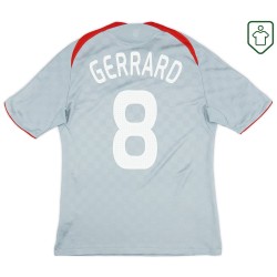 Maillot rétro extérieur homme Liverpool 2008/09 Gerrard #8