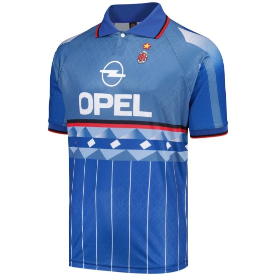 Homme Maillot quatrième rétro Milan 1996
