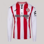 Maillot Domicile Manches Longues Enfant Brentford 2025/26 Maillot Domicile Manches Longues Enfant Brentford 2025/26