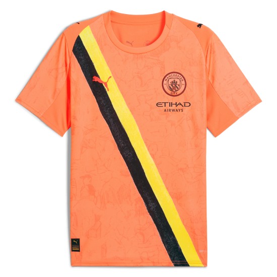 Maillot femme Manchester City 2025/26 KidSuper - Orange