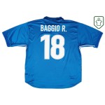 Homme Maillot rétro domicile Italie 1997/98 Baggio R. #18
