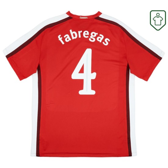 Maillot rétro domicile homme Arsenal 2008/10 Fabregas #4