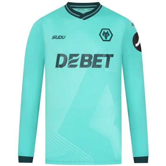 Enfant Maillot Manches Longues Extérieur Wolverhampton Wanderers 2025/26
