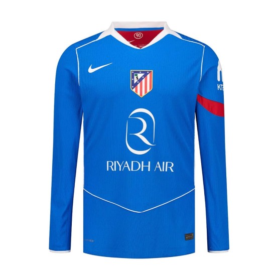 Maillot femme Atletico Madrid 2025/26 troisième manches longues Maillot femme Atletico Madrid 2025/26 troisième manches longues