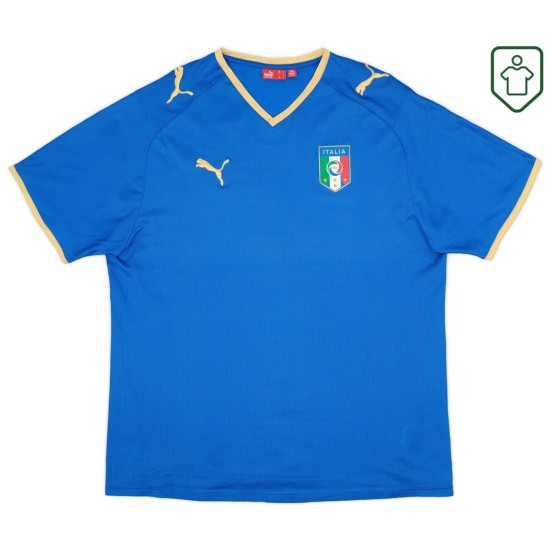 Homme Maillot rétro domicile Italie 2007/08