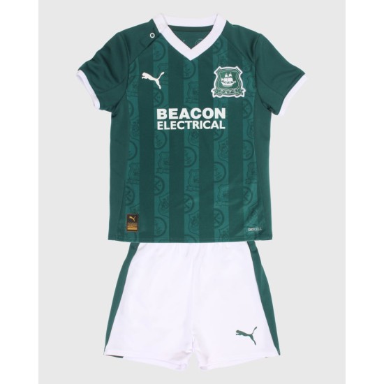 Enfant Plymouth Argyle 2025/26 Tenue Domicile Enfant Plymouth Argyle 2025/26 Tenue Domicile