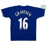 Maillot rétro domicile homme Everton 2003/04 Gravesen #16 Maillot rétro domicile homme Everton 2003/04 Gravesen #16