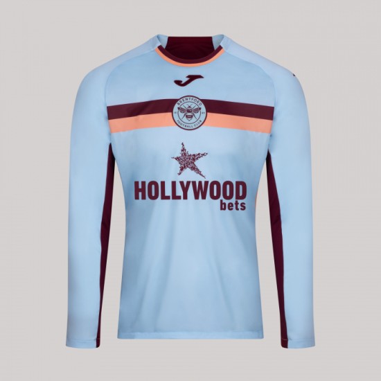 Maillot troisième manches longues Brentford 2025/26 homme Maillot troisième manches longues Brentford 2025/26 homme