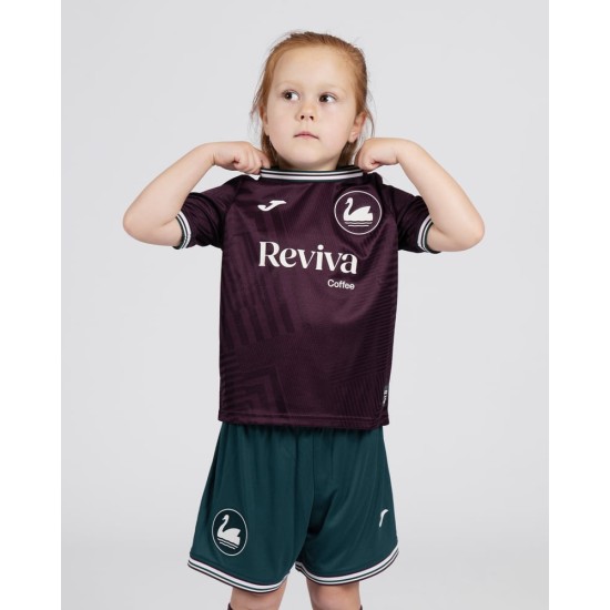 Kit extérieur Swansea City 2025/26 enfant Kit extérieur Swansea City 2025/26 enfant