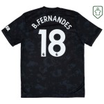 Maillot rétro troisième homme Manchester United 2019/20 B. Fernandes #18 Maillot rétro troisième homme Manchester United 2019/20 B. Fernandes #18