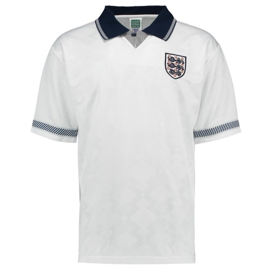 Maillot Coupe du Monde 1990 rétro Angleterre homme