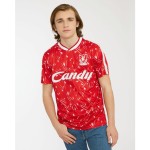 Enfant Liverpool 1989/91 Domicile Candy Rétro Maillot Enfant Liverpool 1989/91 Domicile Candy Rétro Maillot