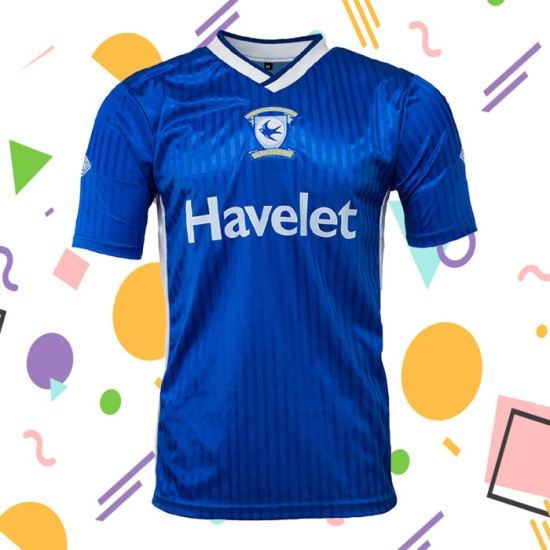 Maillot rétro domicile Cardiff City 1988 femme Maillot rétro domicile Cardiff City 1988 femme