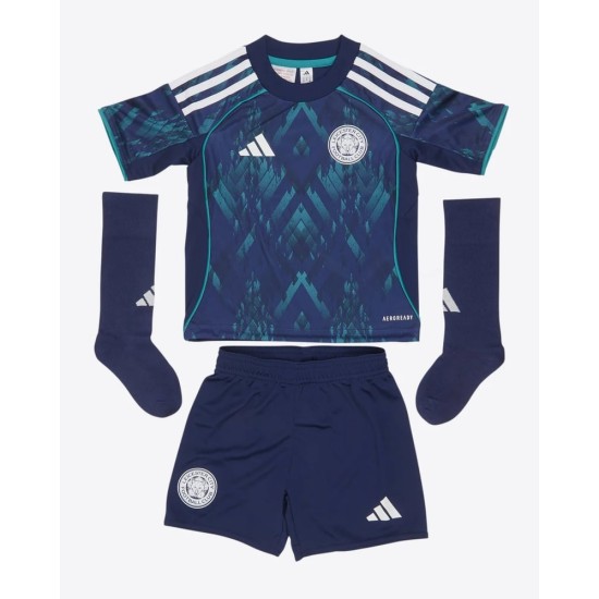 Enfant Leicester City 2025/26 Kit Extérieur