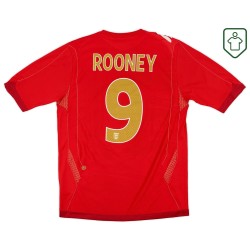 Homme Maillot rétro extérieur Angleterre 2006/08 Rooney #9