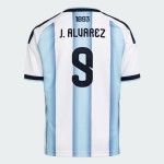 Maillot Officiel Domicile Argentine 2026 Homme J. ALVAREZ #9 Maillot Officiel Domicile Argentine 2026 Homme J. ALVAREZ #9