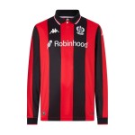 Maillot domicile manches longues OGC Nice 2025/26 pour homme Maillot domicile manches longues OGC Nice 2025/26 pour homme