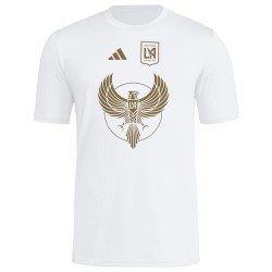 Troisième maillot AEROREADY à fermeture homme Los Angeles FC 2025 - Blanc