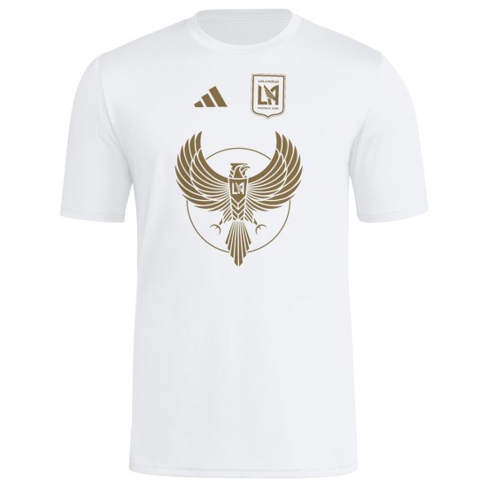 Troisième maillot AEROREADY à fermeture homme Los Angeles FC 2025 - Blanc Troisième maillot AEROREADY à fermeture homme Los Angeles FC 2025 - Blanc