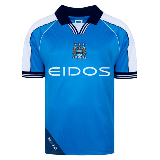 Maillot Rétro Domicile Homme Manchester City 2000 Maillot Rétro Domicile Homme Manchester City 2000