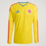 Maillot Femme Colombie 2026 Domicile Officiel Coupe du Monde Manches Longues
