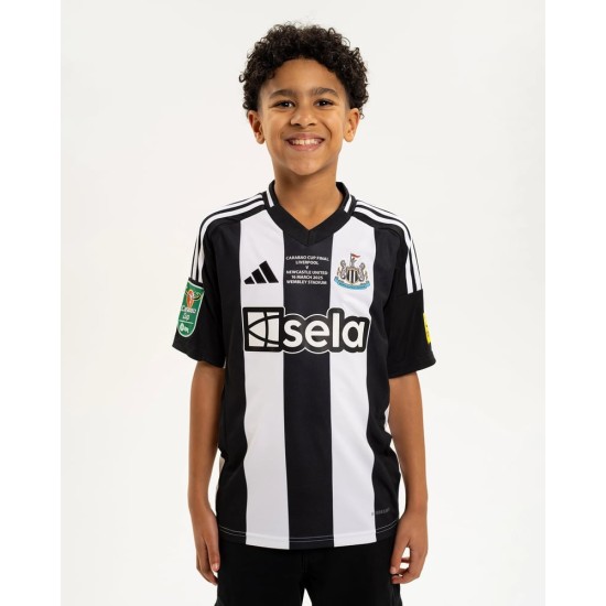 Maillot des vainqueurs de la Carabao Cup Newcastle United 2025 Enfant Maillot des vainqueurs de la Carabao Cup Newcastle United 2025 Enfant