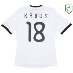Homme Maillot rétro domicile Allemagne 2010/11 Kroos #18 Homme Maillot rétro domicile Allemagne 2010/11 Kroos #18