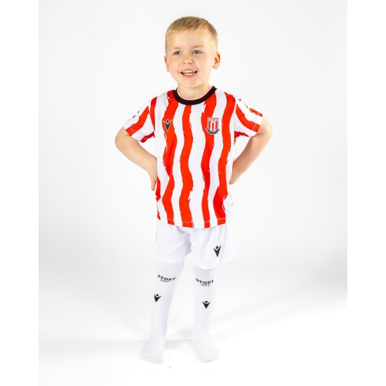 Kit domicile 2025/26 de Stoke City pour enfant Kit domicile 2025/26 de Stoke City pour enfant
