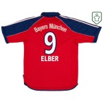 Homme Maillot domicile rétro Bayern Munich 1999/01 Elber #9 Homme Maillot domicile rétro Bayern Munich 1999/01 Elber #9