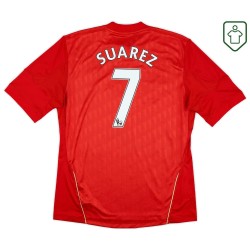 Maillot rétro domicile homme Liverpool 2010/12 Suarez #7