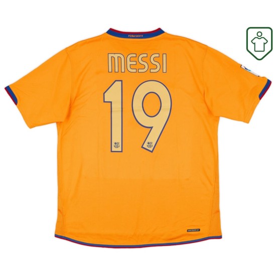 Homme Maillot rétro extérieur FC Barcelone 2006/08 Messi #19 Homme Maillot rétro extérieur FC Barcelone 2006/08 Messi #19