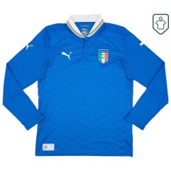 Homme Maillot rétro manches longues Italie 2012/13