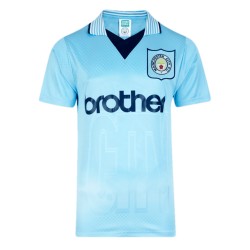 Maillot Rétro Domicile Homme Manchester City 1996