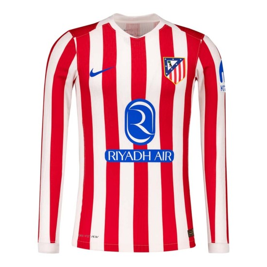 Maillot homme Atletico Madrid 2025/26 domicile manches longues Maillot homme Atletico Madrid 2025/26 domicile manches longues
